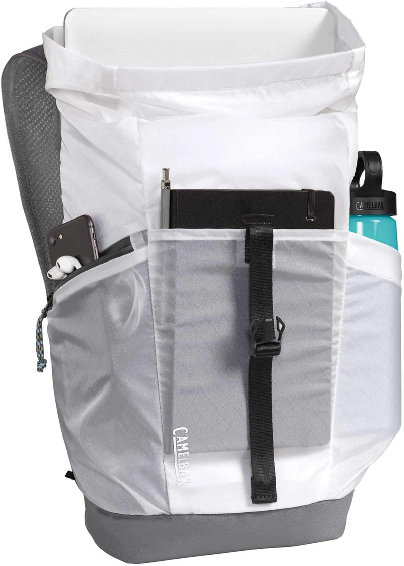 Camelbak Pivot Roll Top Wanderrucksack 20 Lang Bright White, 20 Lang Bright White