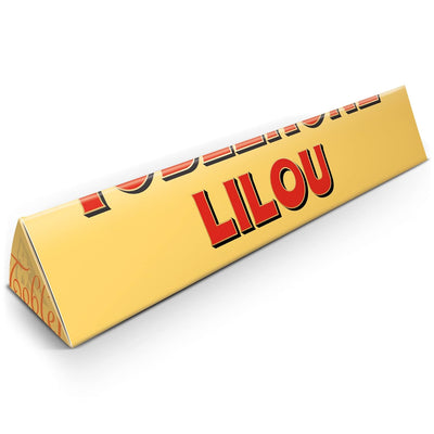 XXL Toblerone Personalisiert mit Name - 4.5 KG Personalisiertes Riesen Toblerone Schokoladengeschenk