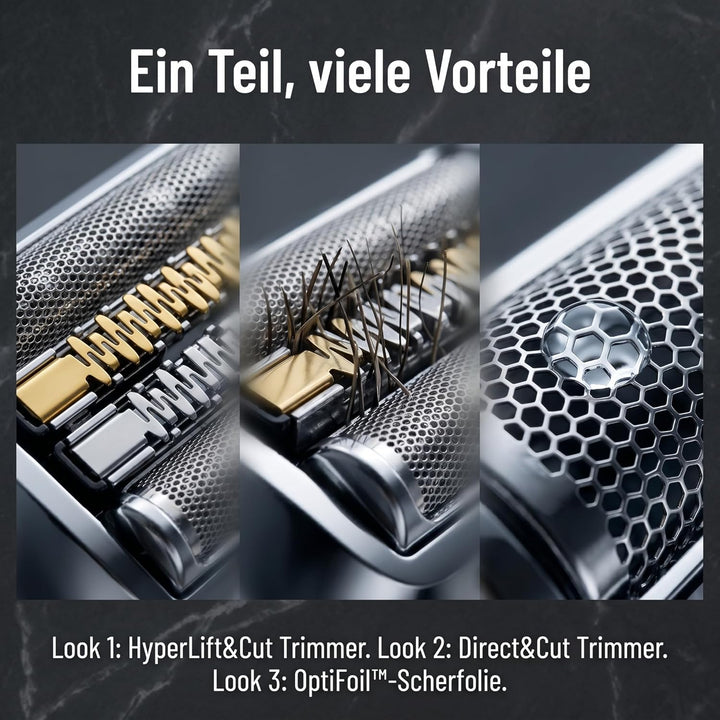 92S Scherkopf Series 9 Elektrorasierer Ersatzteil, Serie 9 Scherkopf für Elektrorasierer, Kompatibel