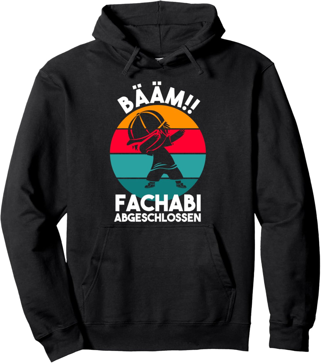 Bääm Fachabitur Abgeschlossen Gymnasium Matura Fachabi Pullover Hoodie