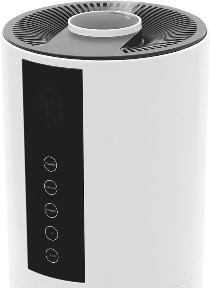 8L Smart Luftbefeuchter: Ultra-leise (35dB) mit 360° drehbarer Düse, automatische Abschaltung, 3 Ges