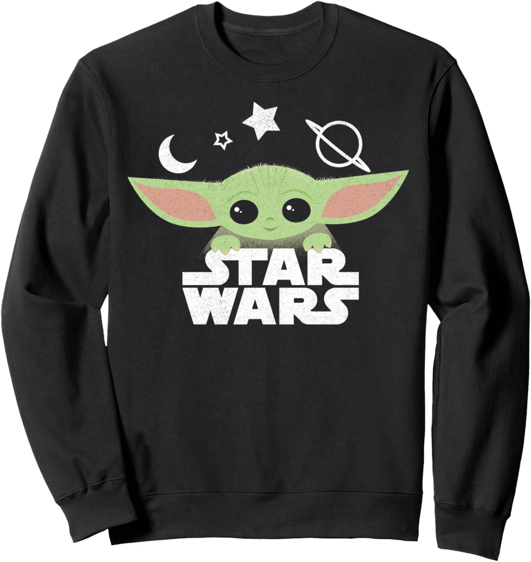Star Wars Mandalorian The Child Cartoon Space Sweatshirt