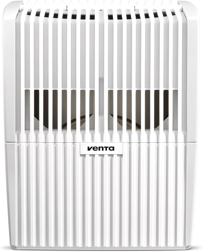 Venta Luftbefeuchter LW15 Classic Original, sehr leise 20 dB(A), energieeffizient 2 Watt, hygienisch