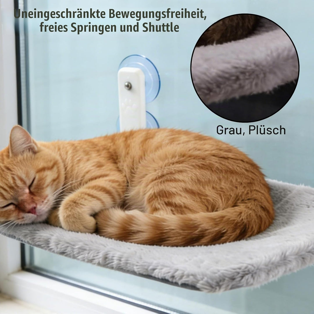 Katzen Fensterliege, Katzenfenster, Fensterliege Für Katzen, Hängematte Weicher, Faltbares Fensterbe