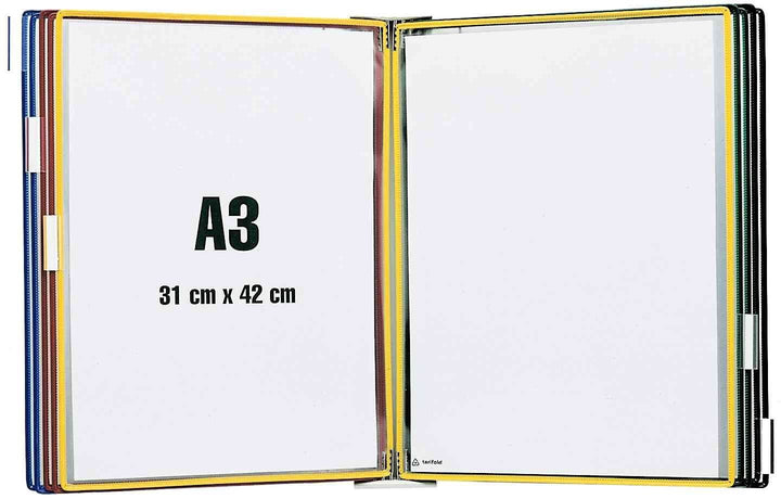 tarifold 413107 Presentations-Sichtbuch POLYVISION FLEXAM, A4,30 Hüllen