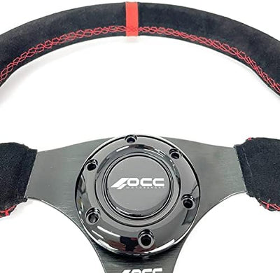 OCC MOTOR SPORT FLACHER BODENLENKRAD AUTO REVENGE MODELL ALCANTARA SCHWARZE ARME - AUTO FLACHER SPÜL
