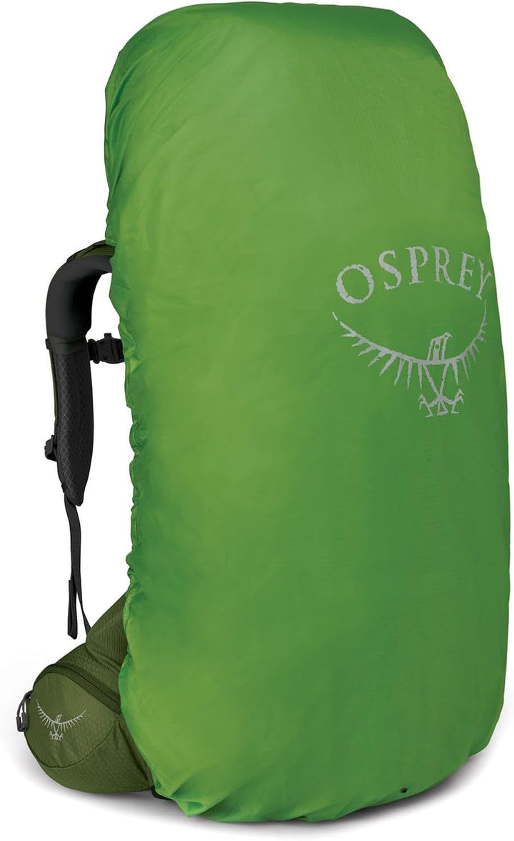 Osprey Aether 55 Trekkingrucksack für Männer Garlic Mustard Green S-M, Garlic Mustard Green S-M