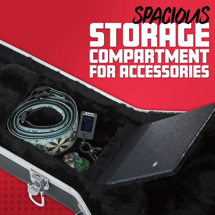 GATOR CASES ABS Deluxe case for Parlor Guitar