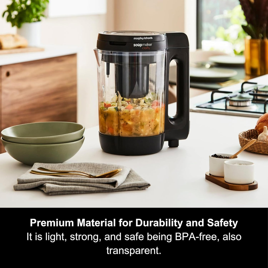 Morphy Richards 501050 Clarity Suppenzubereiter klar wie Glas, 4