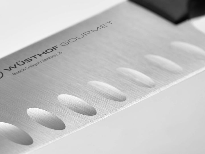 WÜSTHOF Gourmet Santoku 17 cm Schwarz 17 cm