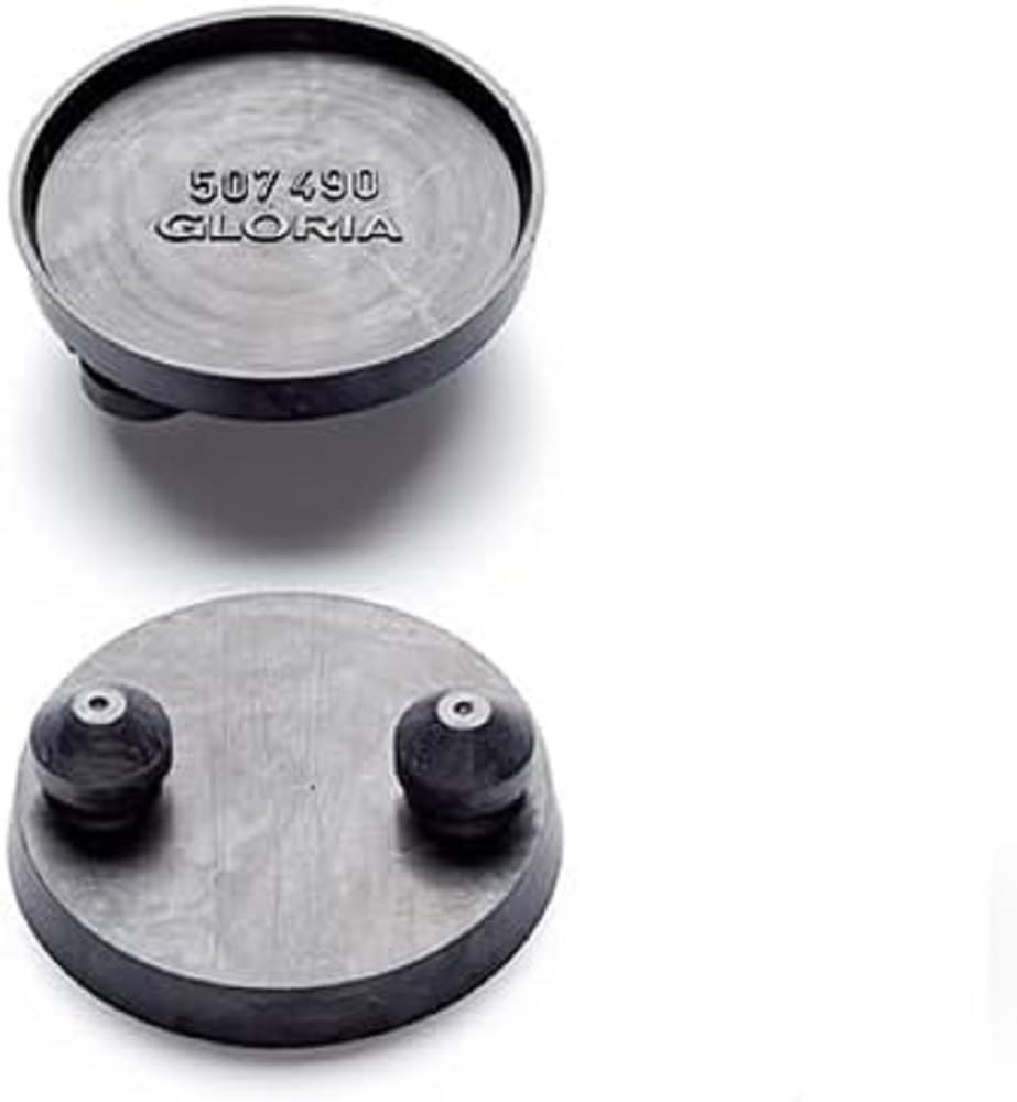 Gloria 2 x Topfmanschette, Ø 30 mm | Ersatzteil für Drucksprüher-Pumpe, Nicht ölfest, Nicht säurebst