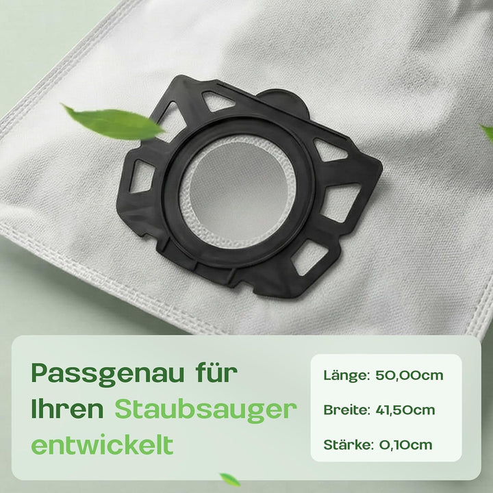 10 Staubsaugerbeutel passend für Einhell TC-VC 18, 1812, 1815, 1820, 1825, Swirl KA4.0-6.0, mehrlagi