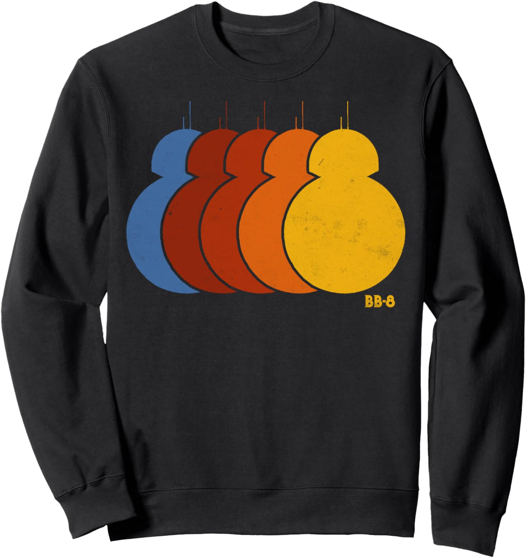 Star Wars BB-8 Retro Rainbow Sweatshirt