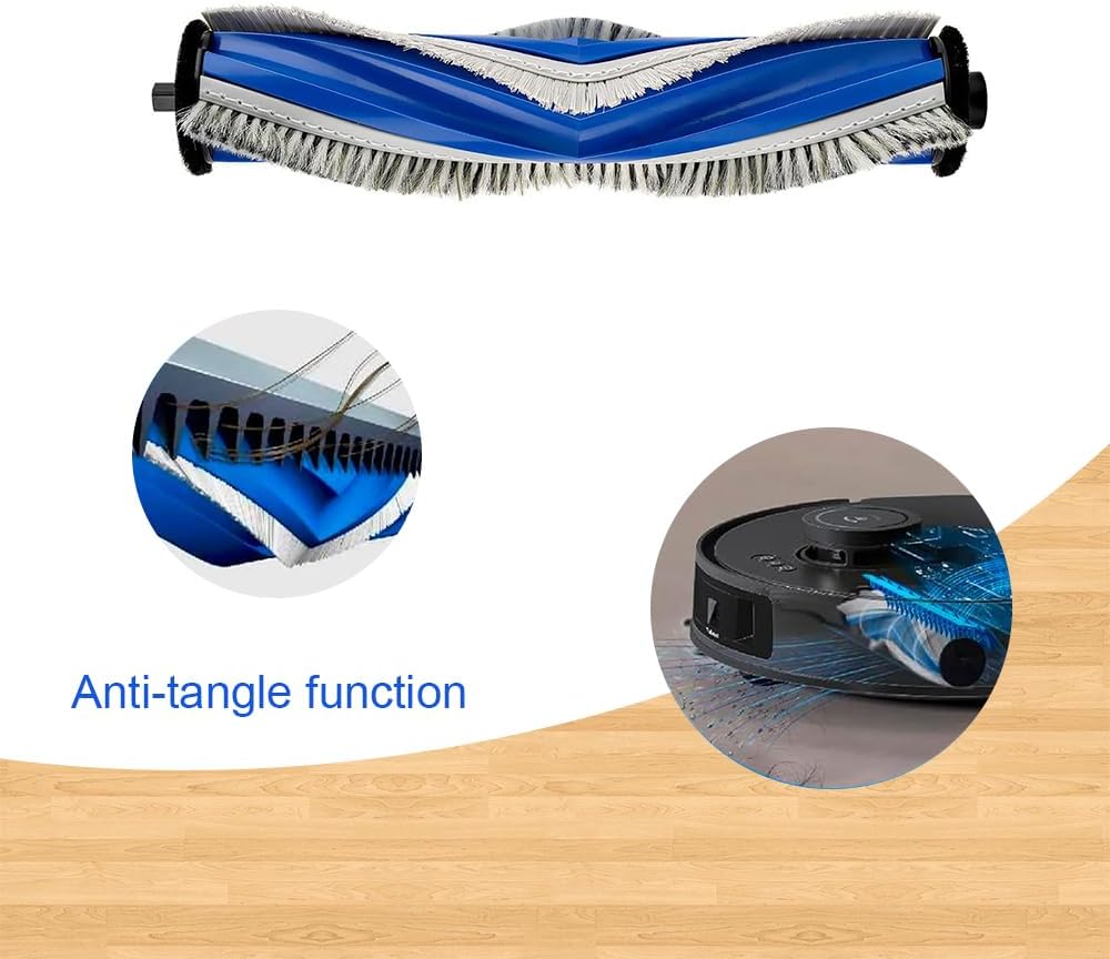 2 Stück T30 OMNI Hauptbürsten für ECOVACS DEEBOT T30 OMNI/T30 PRO OMNI/T30S/T30S Combo/N20 plus/N20
