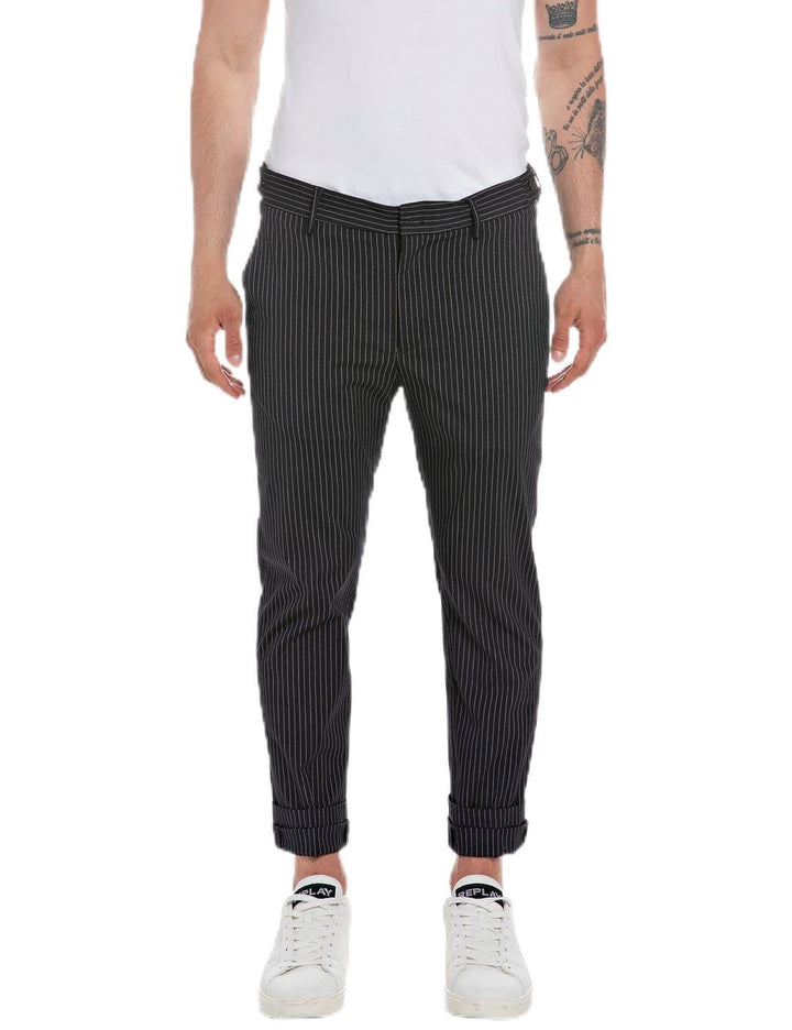 Replay Herren Hose mit Stretch 27W / 30L Blue 020, 27W / 30L Blue 020