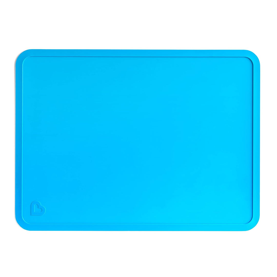 Munchkin Silikon-Tischsets für Kinder, 2er-Pack, blau/lila