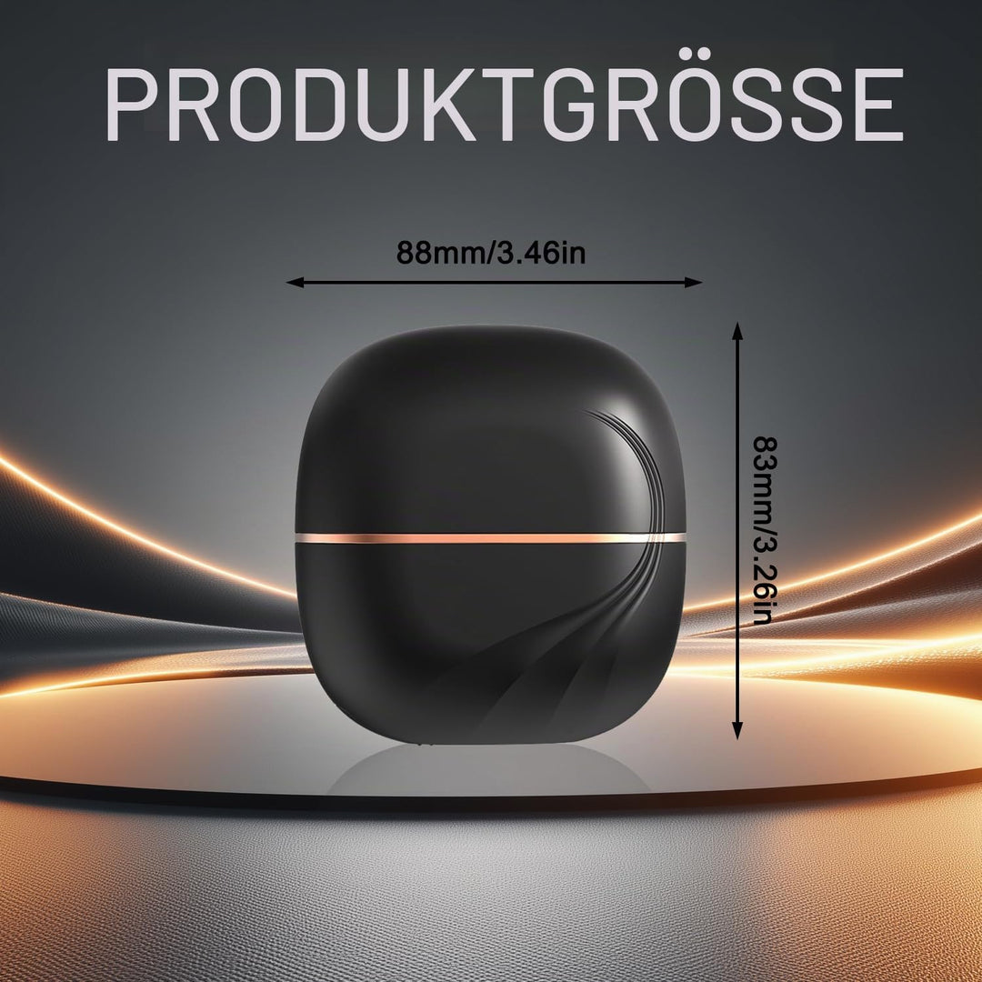 Mini Glättbürste Kabellos, 2026 Neu Haarglätter Bürste, Mini Tragbare Bürste Glätten, Kabellose Glät