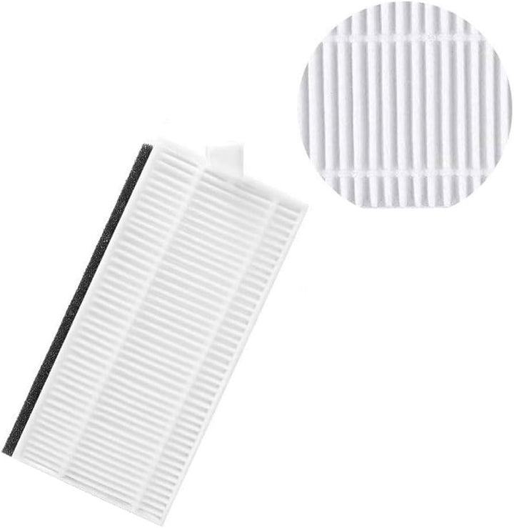 Ersatz-Zubehör-Kit für AIRROBO P20 Roboter-Staubsauger 14 Packungen 2 Hauptbürsten, 6 Filter, 6 Seit