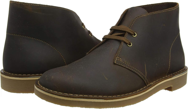 Clarks Herren Desert Boot Bushacre 3 Chukka-Stiefel 47 EU Beeswax, 47 EU Beeswax