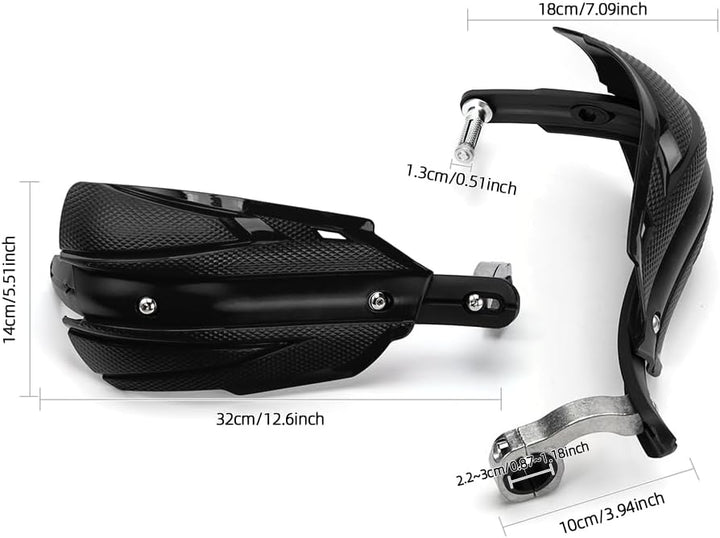 Motorrad Handschutz Universal 22mm 25mm 28mm Griffschutz Schild Motorrad Motocross Roller Winddichte