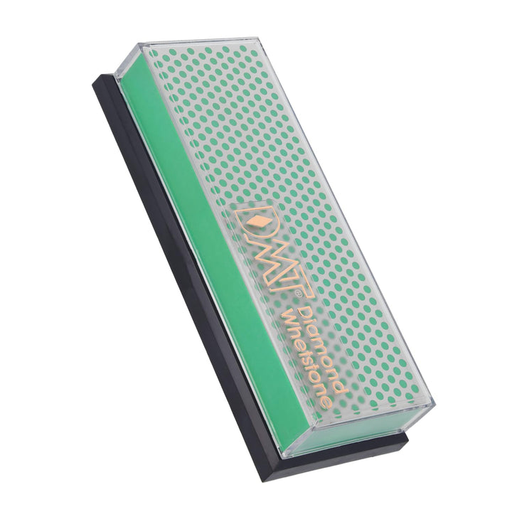 DMT Diamond Whetstone Wetzstein – extrafein mit Plastikbox, 15,2 cm / 6 Zoll, 1 Stück, W6EP