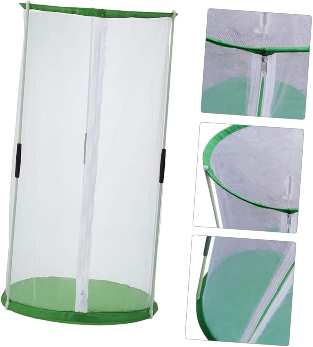 Yardwe Schmetterlingskäfig Tragbarer Käfig Für Schmetterlingszucht Hochtransparenter Netzkäfig 30x60