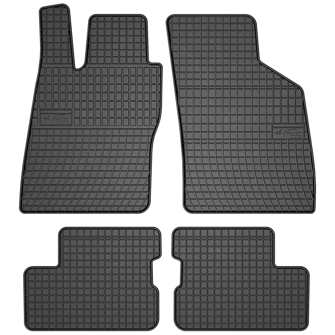 SMK Gummimatten Auto fussmatten Satz für Opel Astra F 1991-2002 Erleben Sie einen neuen Standard des