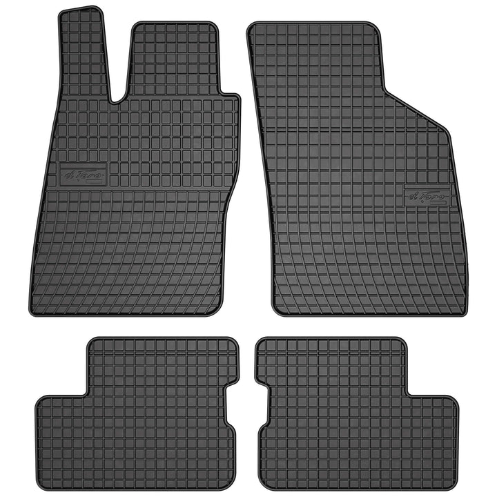 SMK Gummimatten Auto fussmatten Satz für Opel Astra F 1991-2002 Erleben Sie einen neuen Standard des