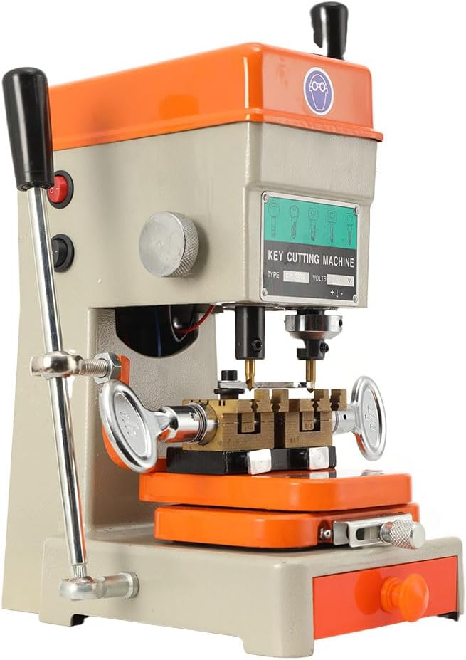 Schlüsselkopiermaschine, 150W Professionelle Universal Schlüsselfräsmaschine Säulenbohrmaschine, Sch