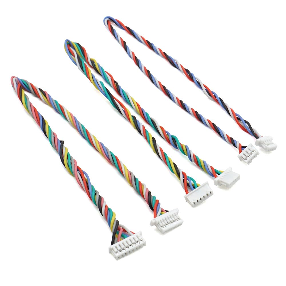 SH1.0 auf PB1.25 vorgecrimptes Kabel und Stecker-Set, kompatibel mit JST SH 1,0 mm Molex PicoBlade 1