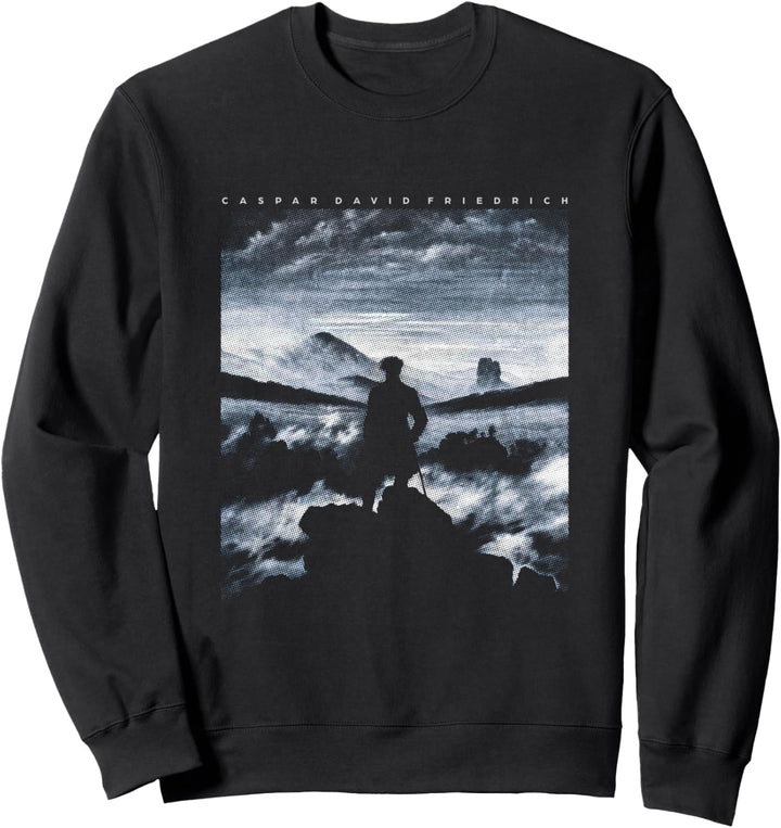 Caspar David Friedrich Wanderer Über Dem Nebelmeer Sweatshirt