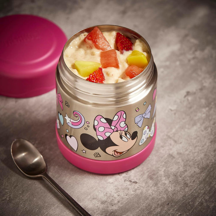 Thermos kids FUNTAINER Thermobehälter für Essen 300ml, Disney Minnie Maus - Edelstahl, absolut dicht