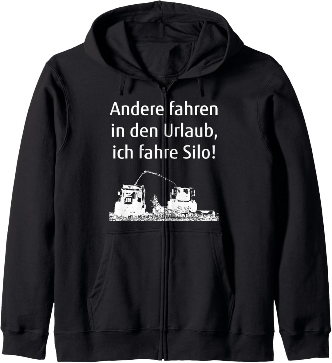 Silo fahren Landwirt Lohner Mais-Häcksler Landwirtschaft Kapuzenjacke