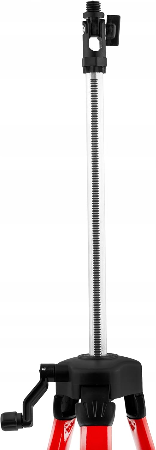 Delphi Stativ für Kreuzlinienlaser, höhenverstellbar bis 150 cm, 5/8 Zoll Gewinde, Aluminium-Dreibei