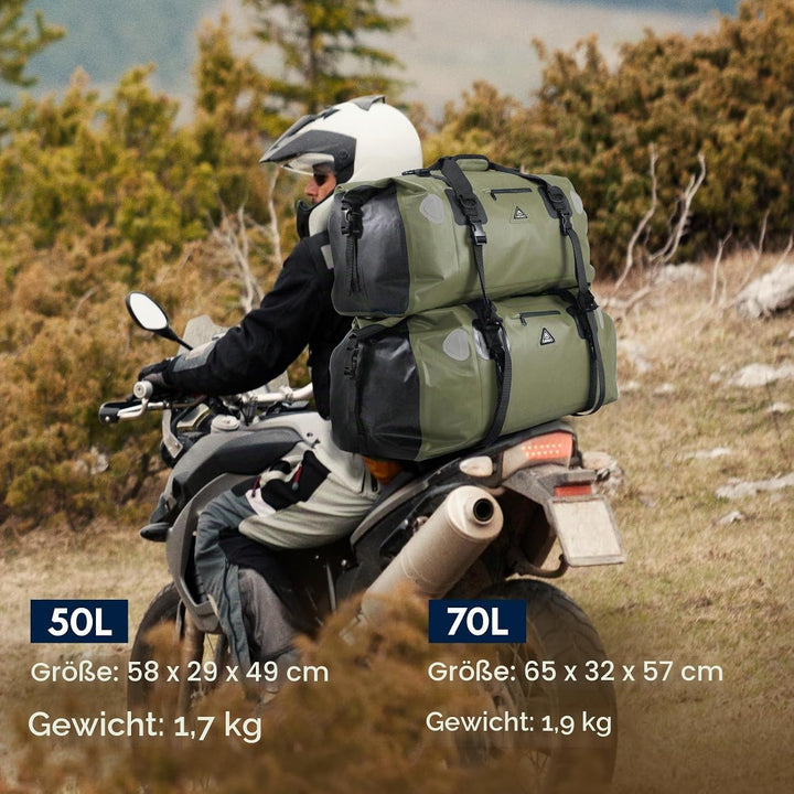 Wasserdichter Rucksack Dry Bag | wasserdichte Reisetasche Rucksack | Roll Top Seesack Wasserdicht fü