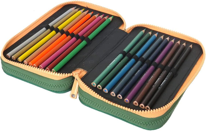 Coolpack F067662, Mäppchen JUMPER 3 TOUCANS, Green 19.5 x 12.5 x 6.5 cm Muster 13, 19.5 x 12.5 x 6.5