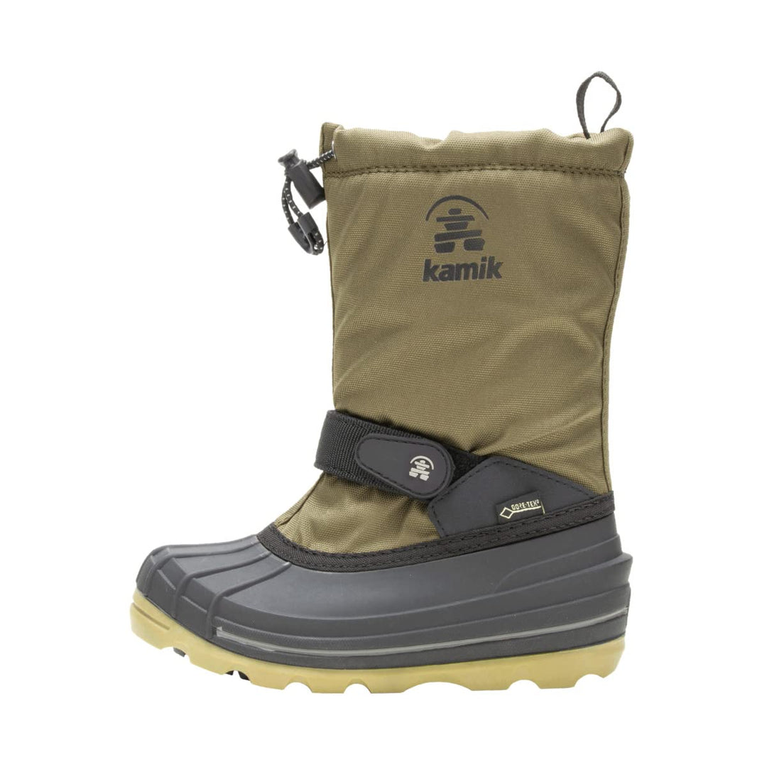 Kamik Unisex Kinder Waterbug8g Winterstiefel Dark Olive 31 EU, Dark Olive 31 EU