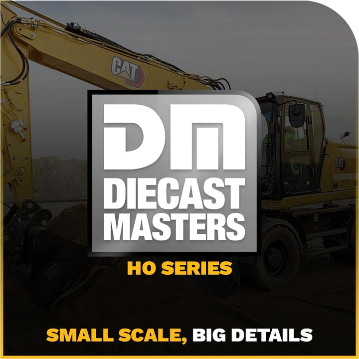 Diecast Masters 85177 - Caterpillar Mobilbagger M318D, detailgetreues H0 CAT Baufahrzeug in Metallbo