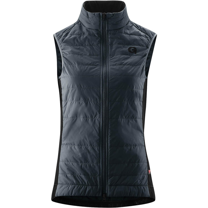Gonso Damen Sestriere Weste Steppweste Schiefer 40, Schiefer 40