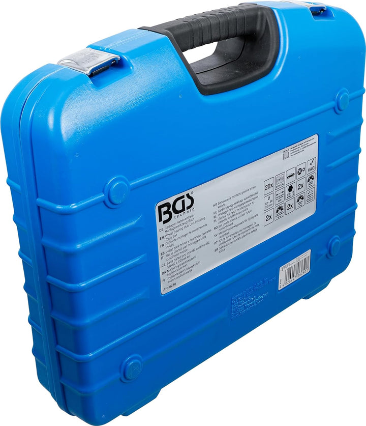 BGS 6250 | Radlager-Nabeneinheit-Montagewerkzeug-Satz | für VAG | Lagereinheit-Ø 62, 66, 72 mm, Satz