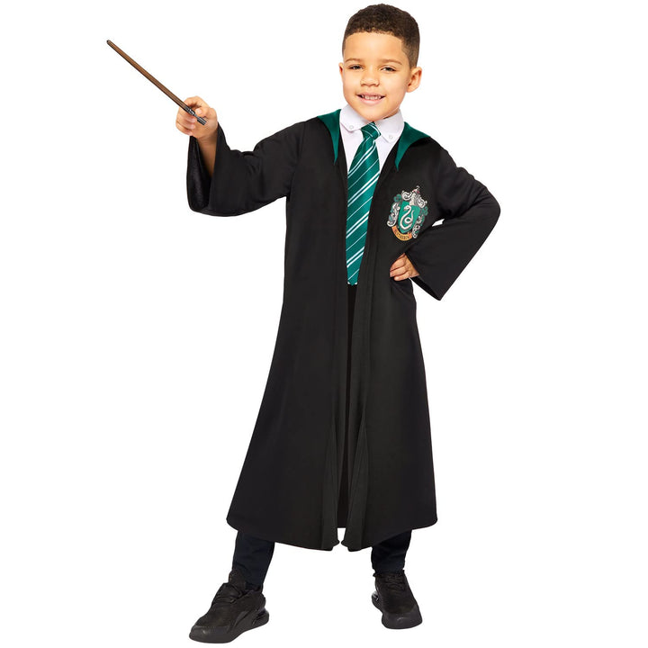 (PKT) (9912515) Child Slytherin School Robes (6-8yr) 128, 128