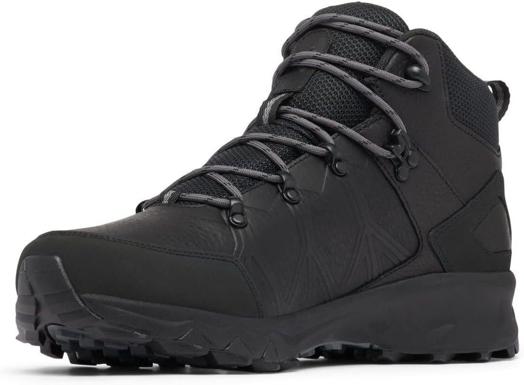Columbia Herren Peakfreak Ii Mid Outdry Wp LeatherWanderstiefel 41 EU Black Graphite, 41 EU Black Gr