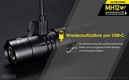 Flashlight MH SERIES/1200 LUMENS MH12 V2 NITECORE