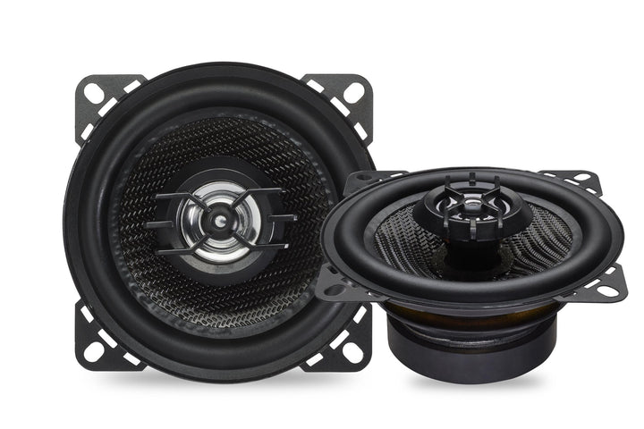Caliber Auto Lautsprecher Set 80W - 2er Set Lautsprecher Auto - Koaxial Lautsprecher 2-Wege - Schwar