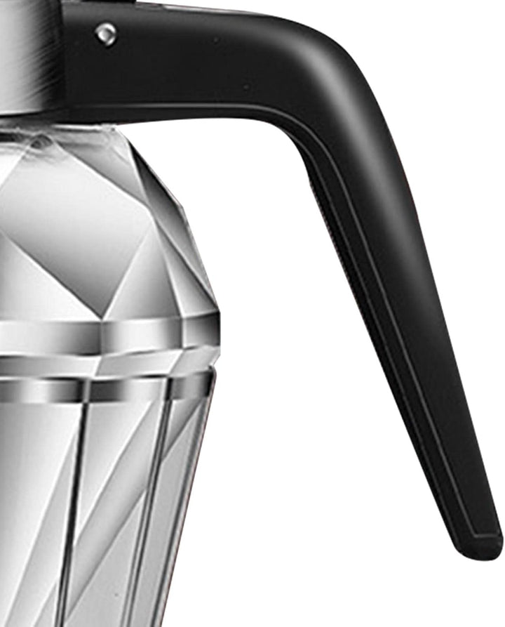 Diamond Honigflaschenpresse aus transparentem Glas, 200 ml, Handölspender Sojasauce, Miokyclepumi4a2