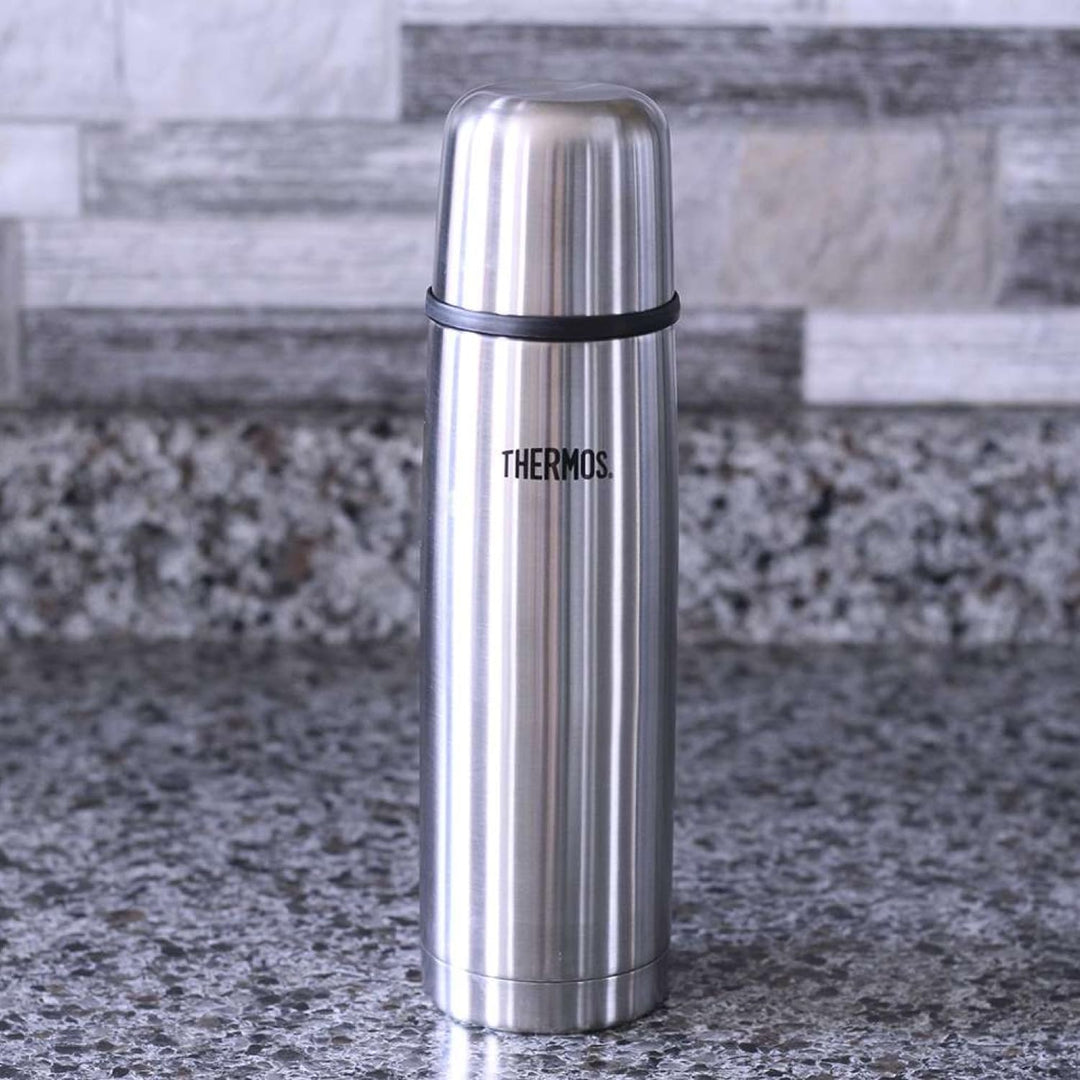 Thermos Light & Compact Flask, 350ml, Midnight Blue Blau Einzelbett, Blau Einzelbett