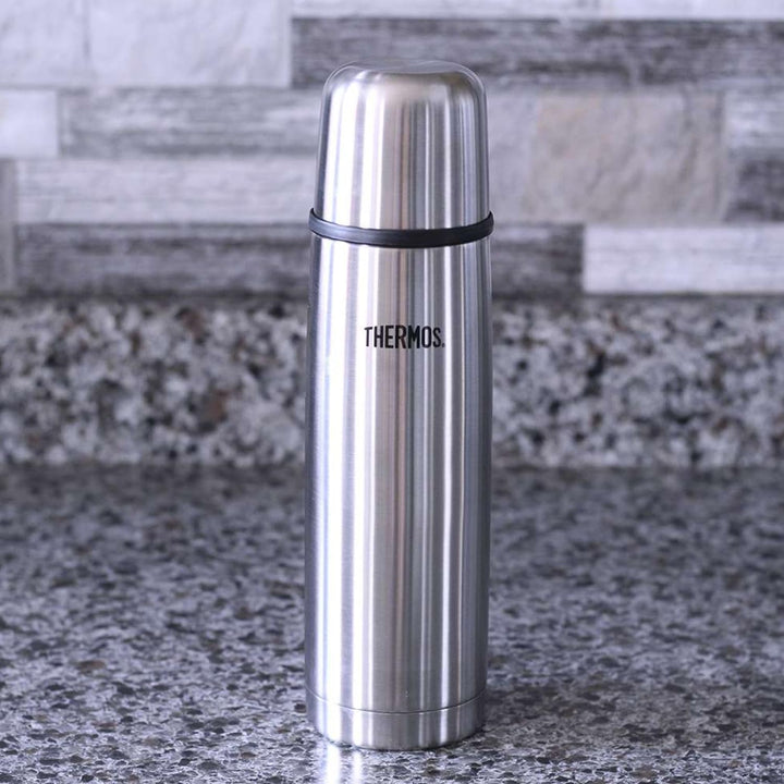 Thermos Light & Compact Flask, 350ml, Midnight Blue Blau Einzelbett, Blau Einzelbett