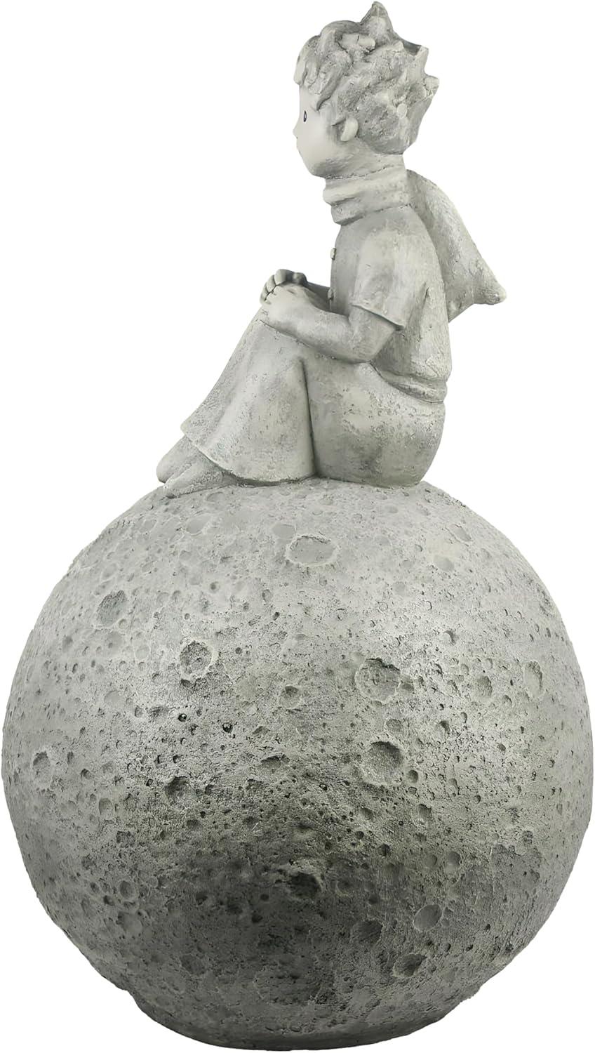 Vidroflor Kunststein Der Kleine Prinz - Prinz auf dem Mond © Antoine de Saint-Exupéry, Klein, Leicht