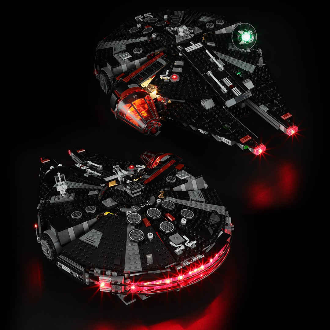 BRIKSMAX Led Licht für Lego Halcón Oscuro 75389 - Compatible with Lego Star Wars Bausteinen Modell -