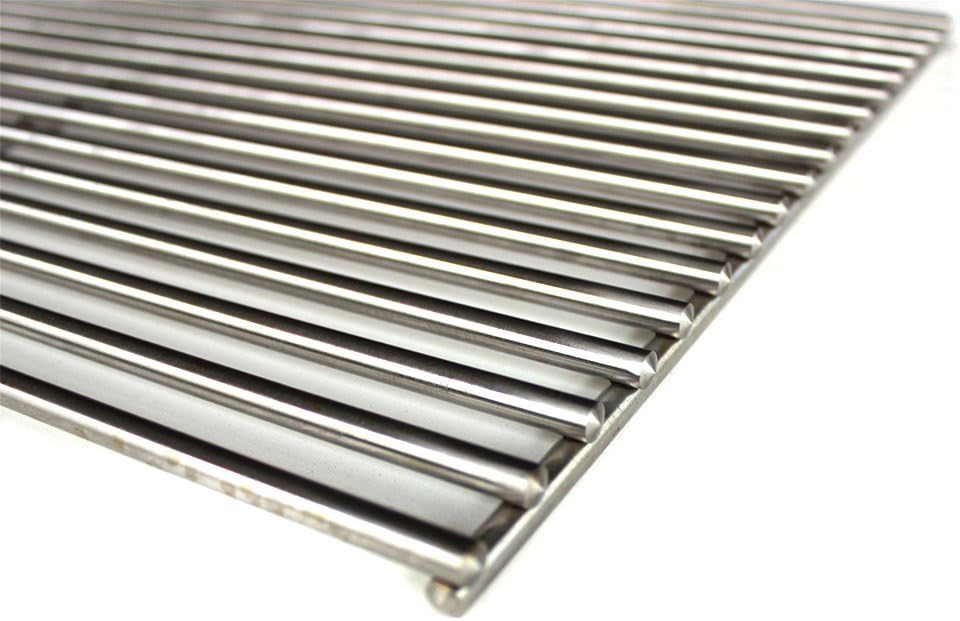 SANTOS Edelstahl Grillrost 31,3 x 49 cm, 2er Set